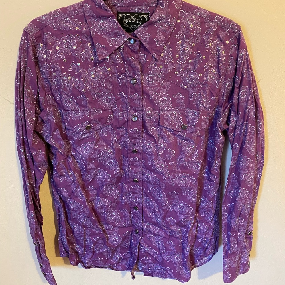 Western pearl snap shirt